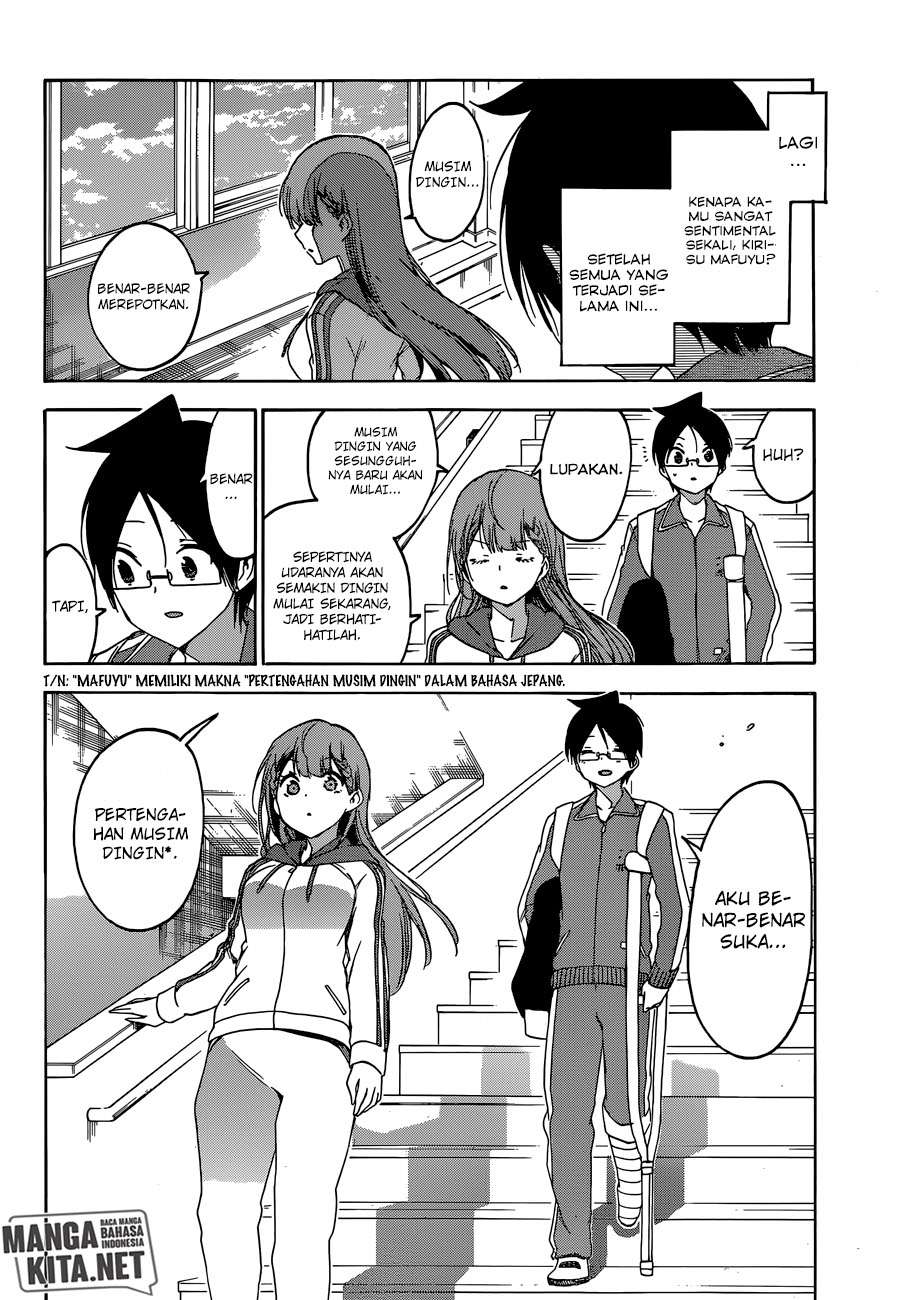 Bokutachi wa Benkyou ga Dekinai Chapter 133 Gambar 17
