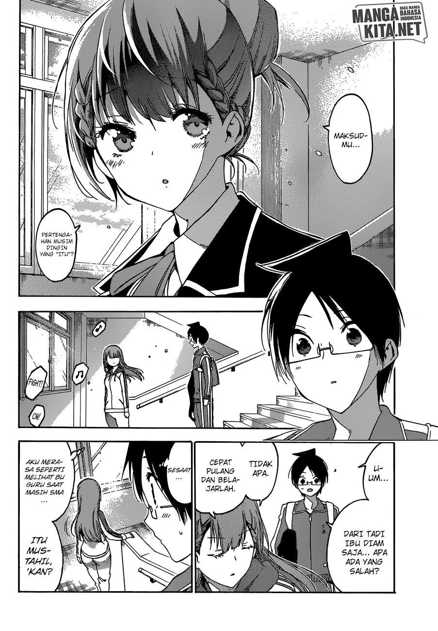 Bokutachi wa Benkyou ga Dekinai Chapter 133 Gambar 19