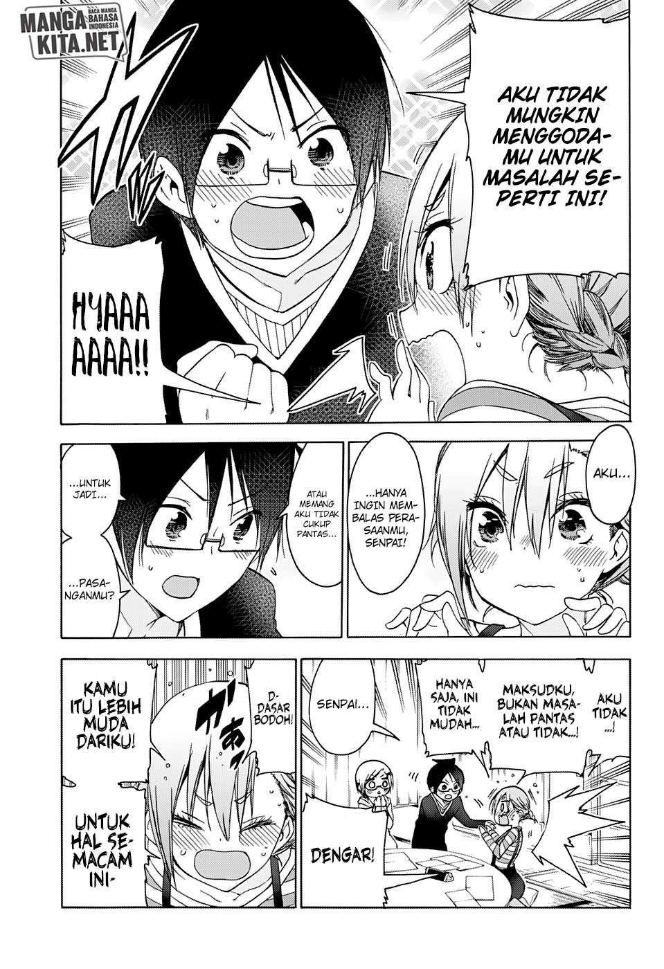 Bokutachi wa Benkyou ga Dekinai Chapter 131 Gambar 16