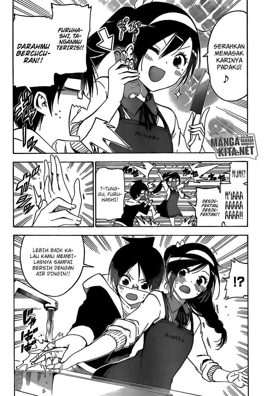 Bokutachi wa Benkyou ga Dekinai Chapter 130 Gambar 12