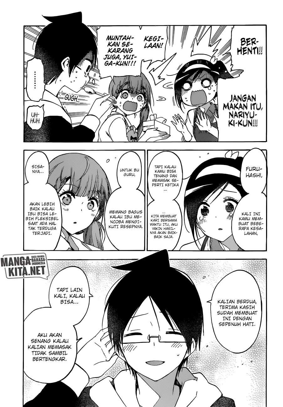 Bokutachi wa Benkyou ga Dekinai Chapter 130 Gambar 17