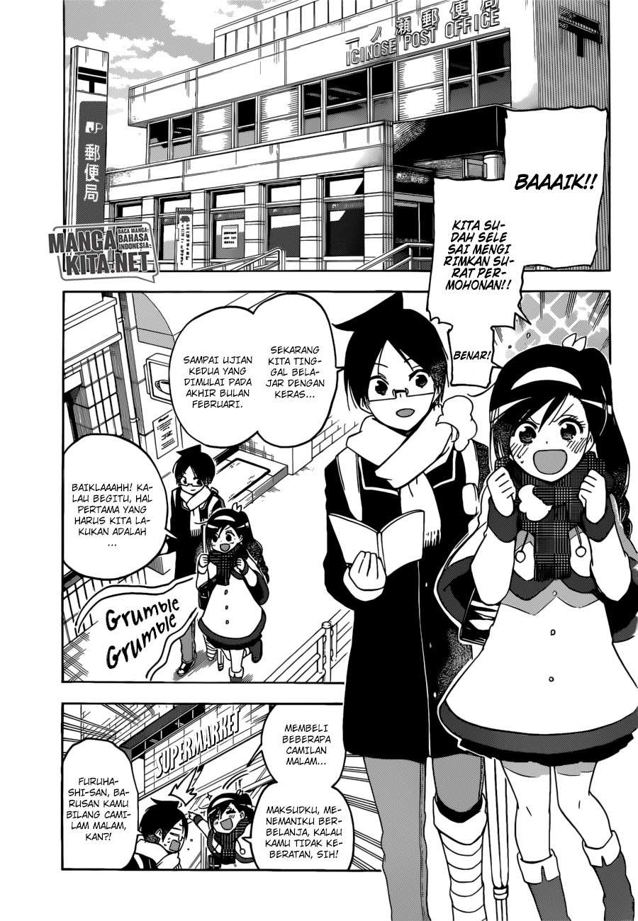 Bokutachi wa Benkyou ga Dekinai Chapter 130 Gambar 3