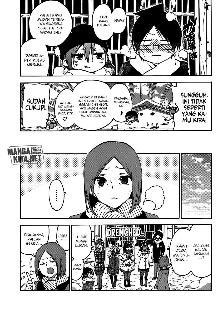 Bokutachi wa Benkyou ga Dekinai Chapter 129 Gambar 12