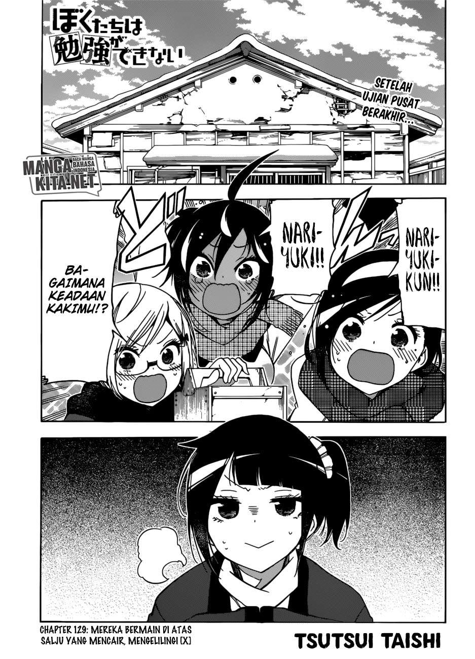 Baca  Bokutachi wa Benkyou ga Dekinai Chapter 129 Gambar 2