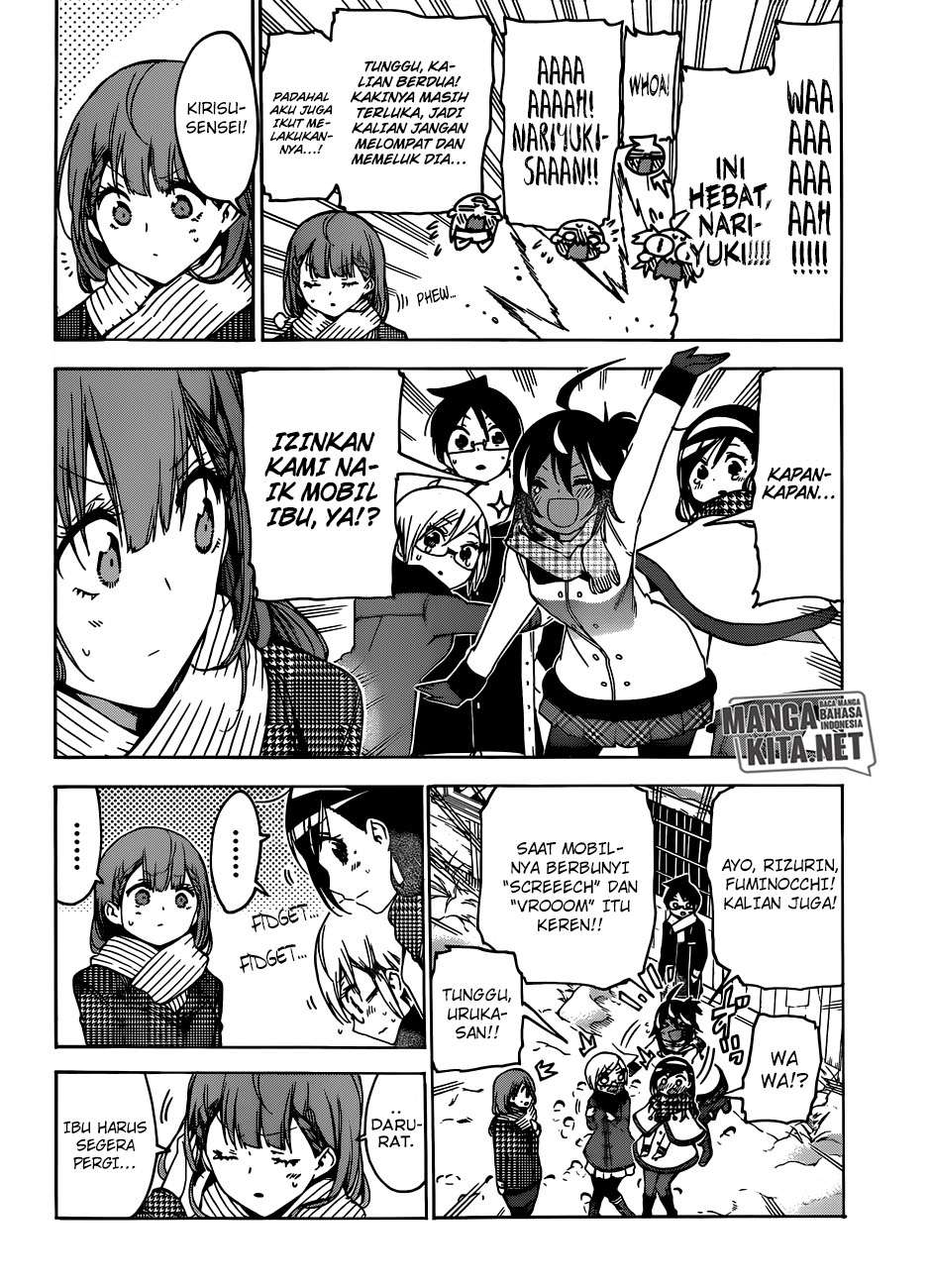 Bokutachi wa Benkyou ga Dekinai Chapter 129 Gambar 7