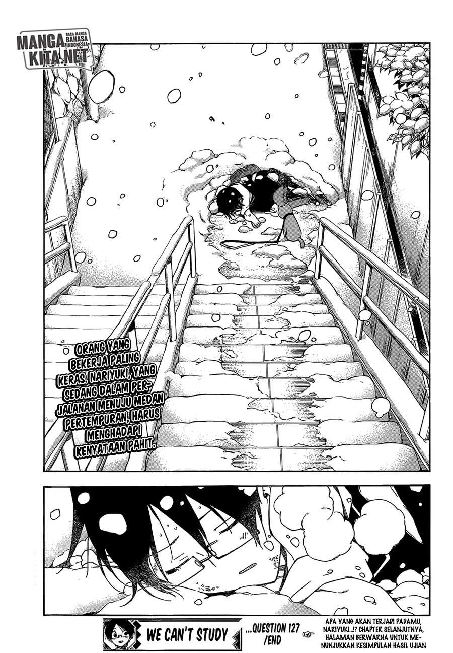 Bokutachi wa Benkyou ga Dekinai Chapter 127 Gambar 20