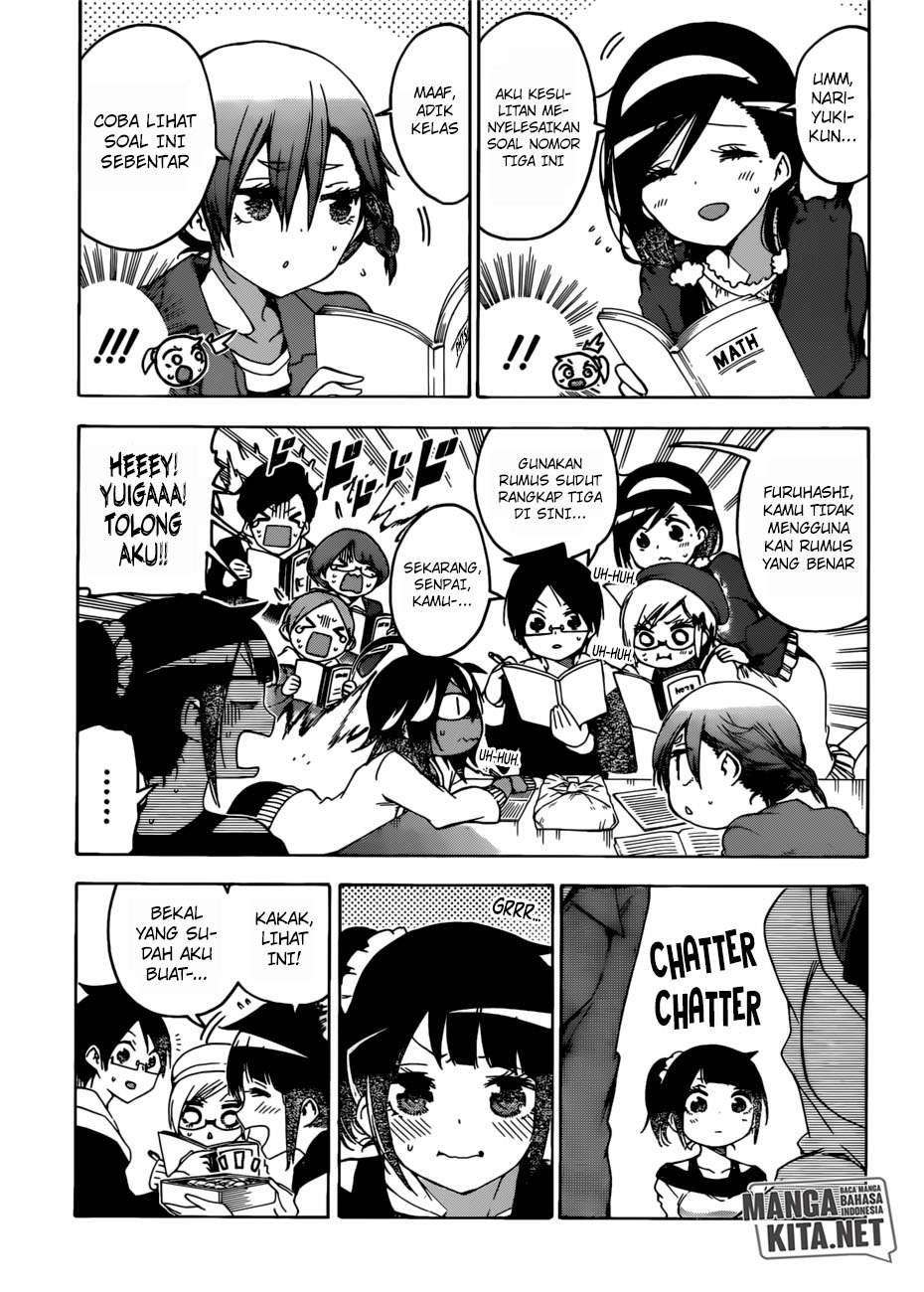 Bokutachi wa Benkyou ga Dekinai Chapter 125 Gambar 10