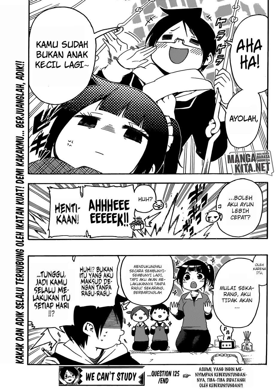 Bokutachi wa Benkyou ga Dekinai Chapter 125 Gambar 20