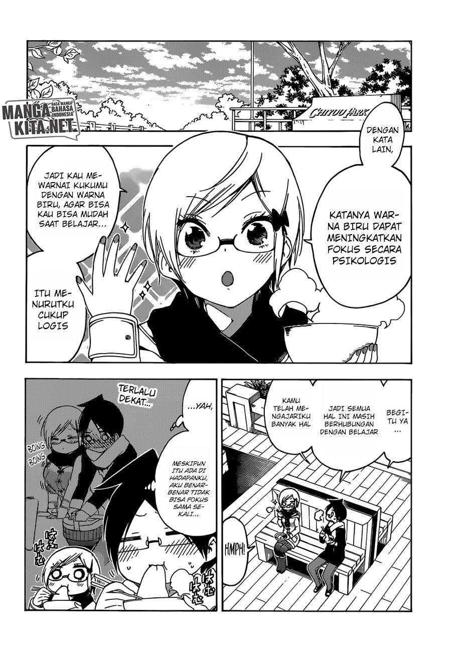 Bokutachi wa Benkyou ga Dekinai Chapter 124 Gambar 13