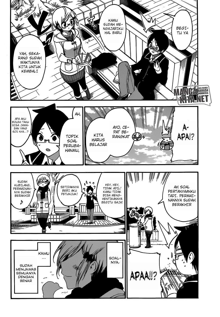 Bokutachi wa Benkyou ga Dekinai Chapter 124 Gambar 19