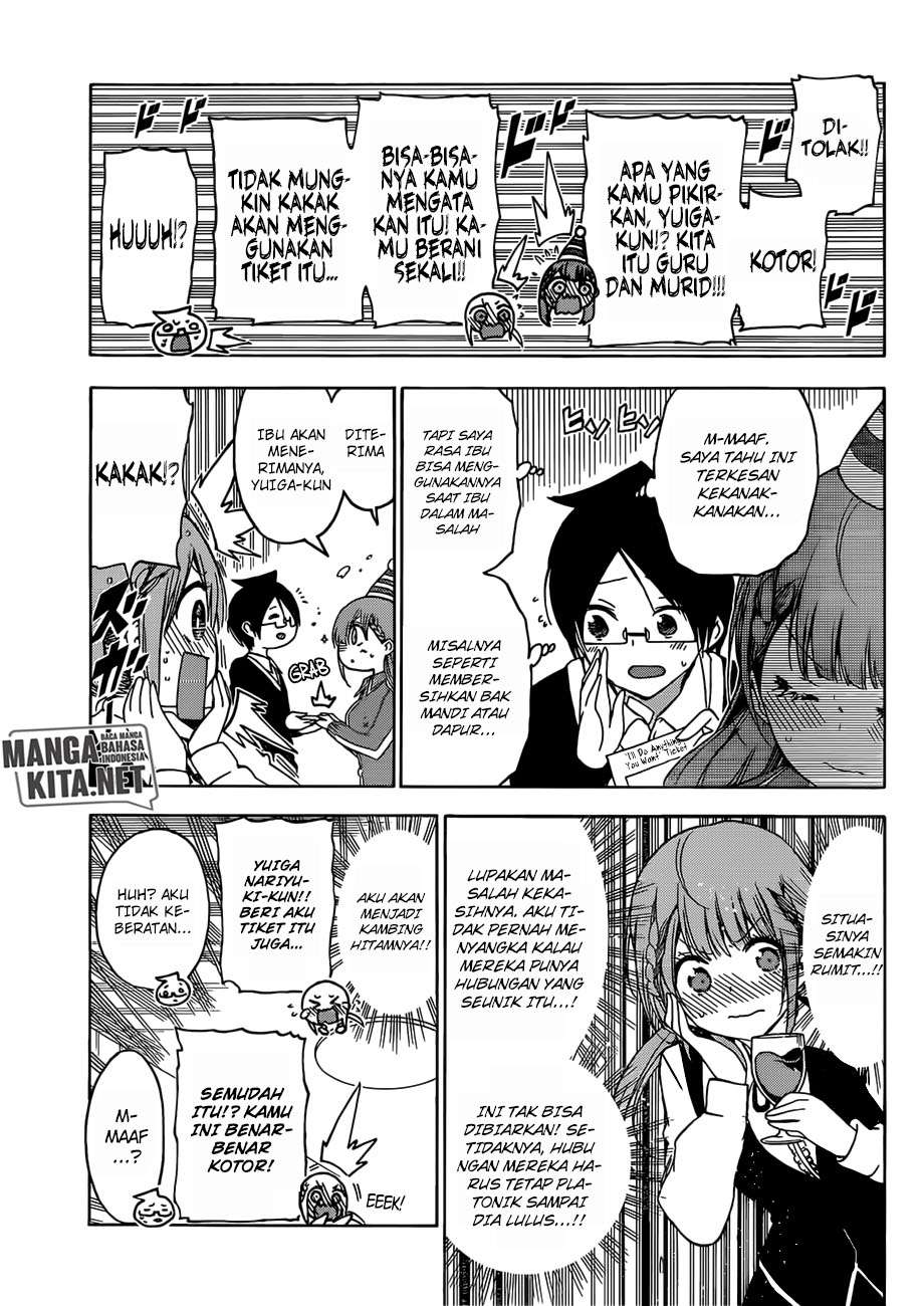 Bokutachi wa Benkyou ga Dekinai Chapter 122 Gambar 12