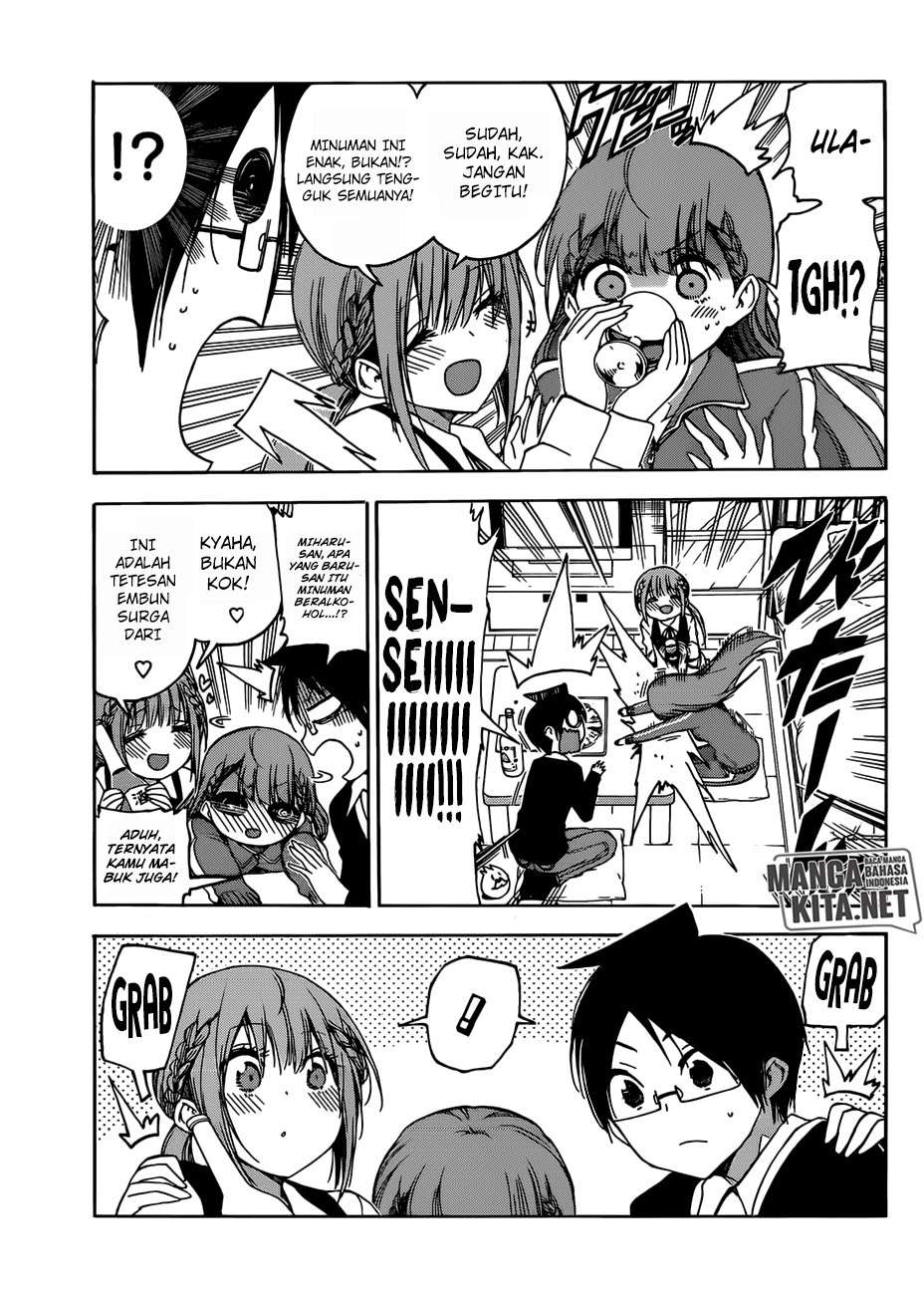 Bokutachi wa Benkyou ga Dekinai Chapter 122 Gambar 14