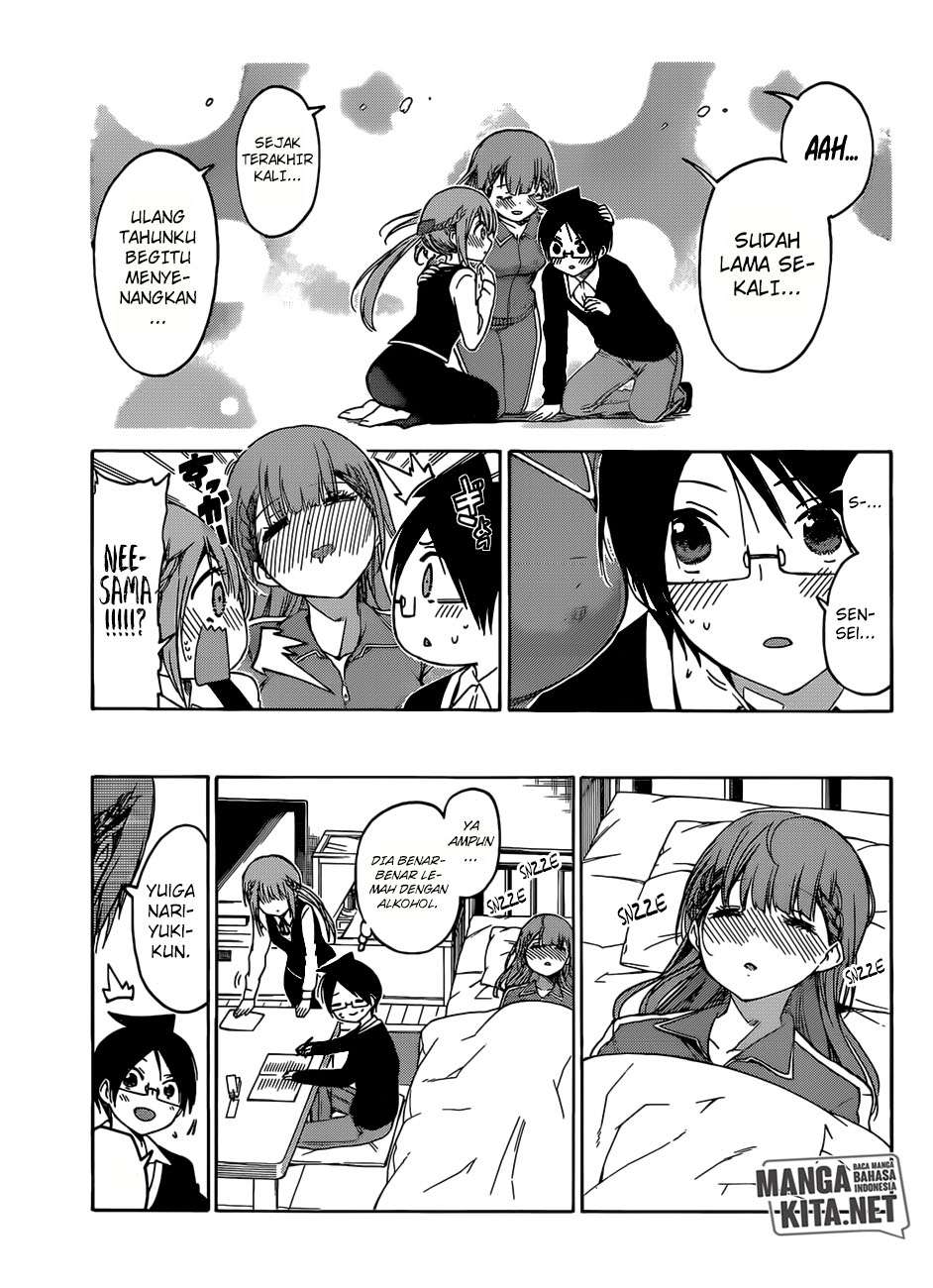 Bokutachi wa Benkyou ga Dekinai Chapter 122 Gambar 16