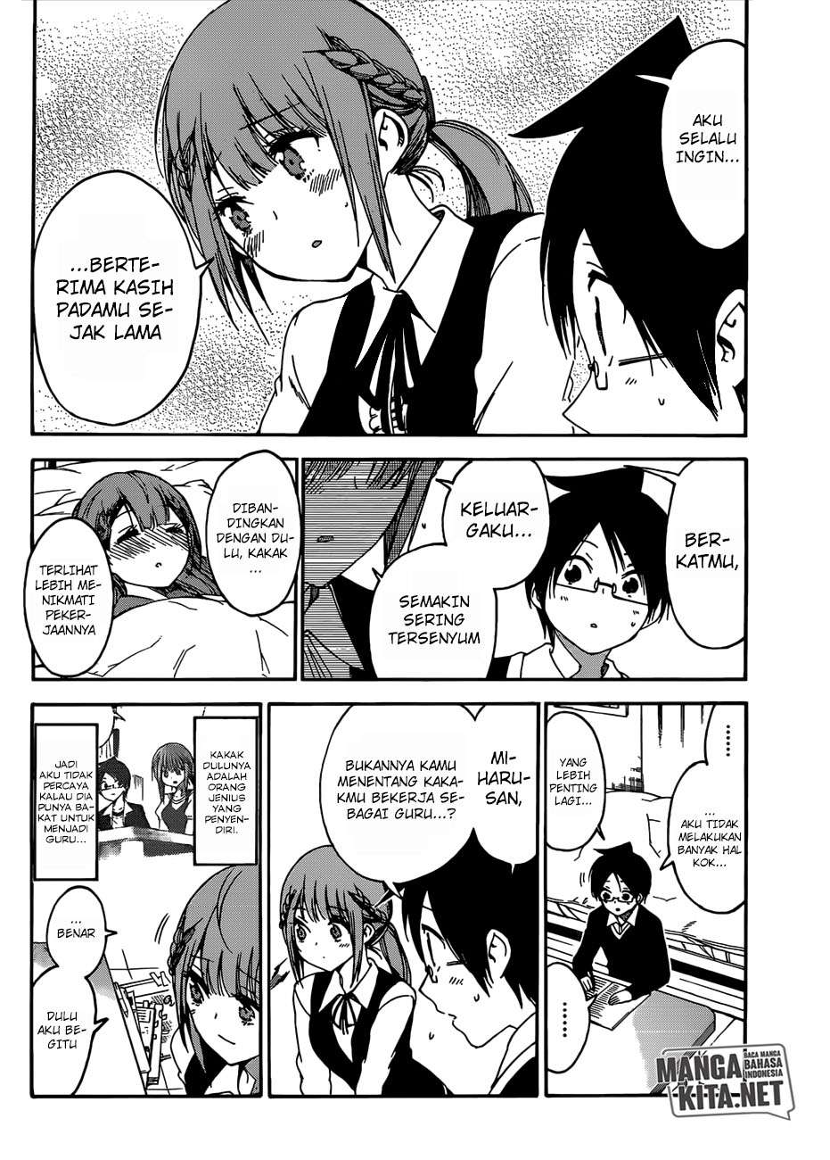 Bokutachi wa Benkyou ga Dekinai Chapter 122 Gambar 17