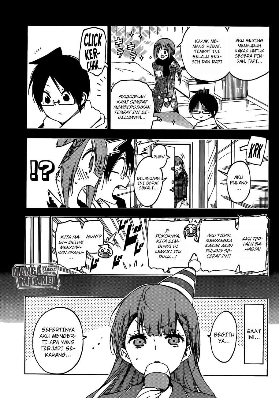 Bokutachi wa Benkyou ga Dekinai Chapter 122 Gambar 8