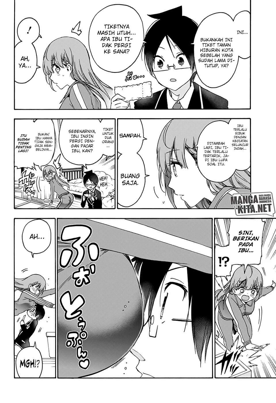 Bokutachi wa Benkyou ga Dekinai Chapter 119 Gambar 5