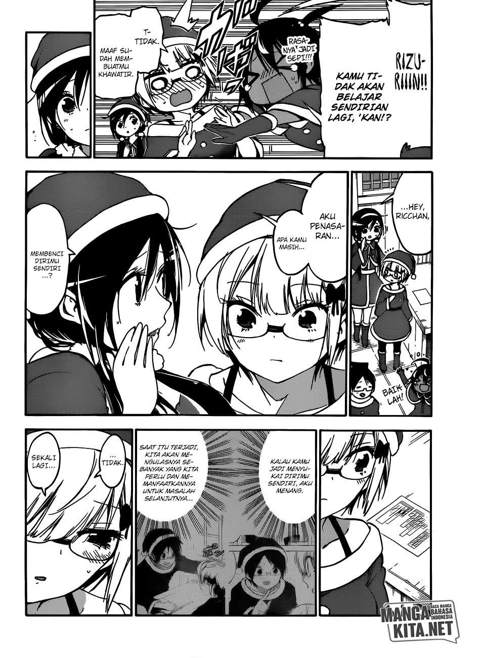 Bokutachi wa Benkyou ga Dekinai Chapter 117 Gambar 19