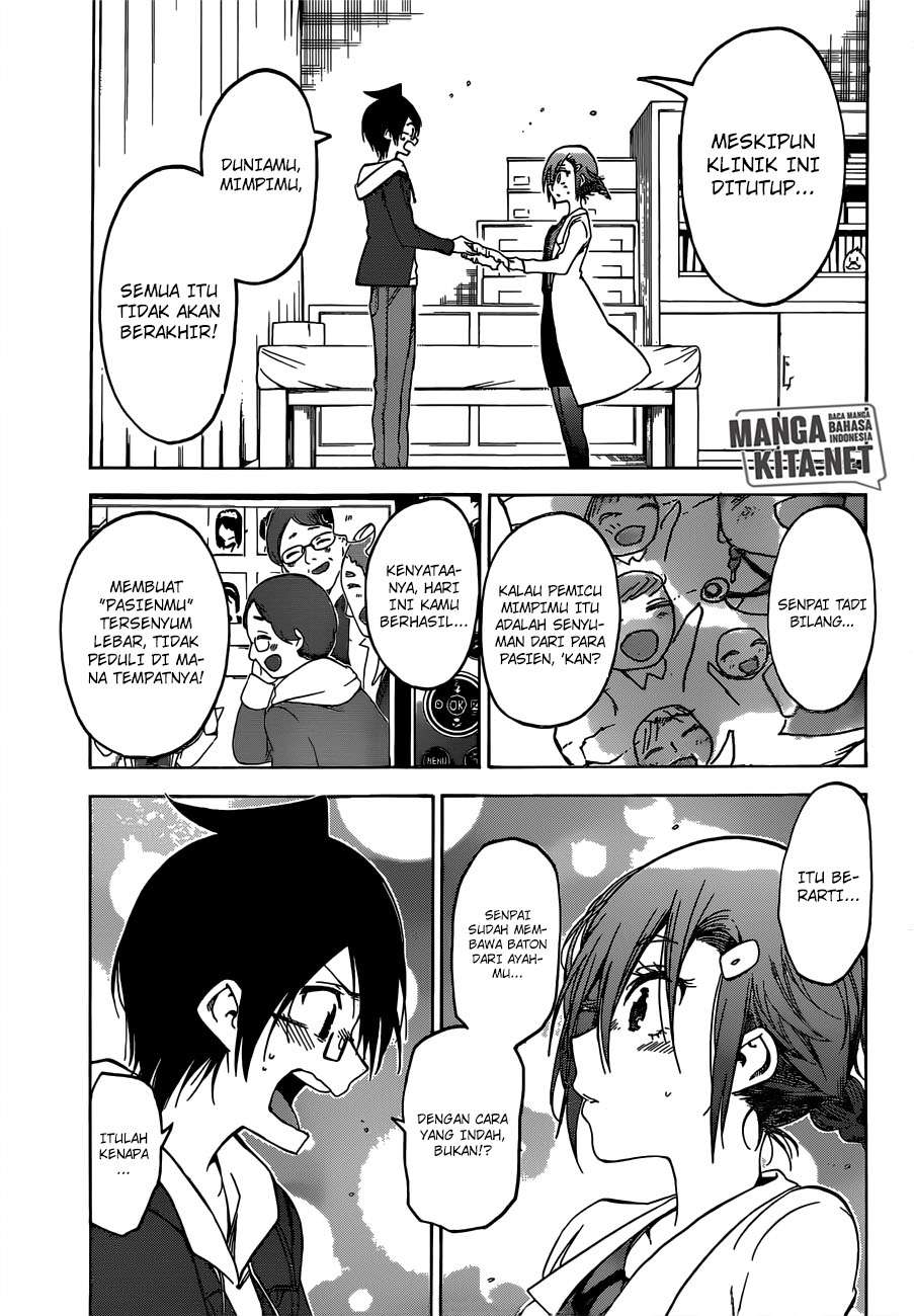 Bokutachi wa Benkyou ga Dekinai Chapter 110 Gambar 14