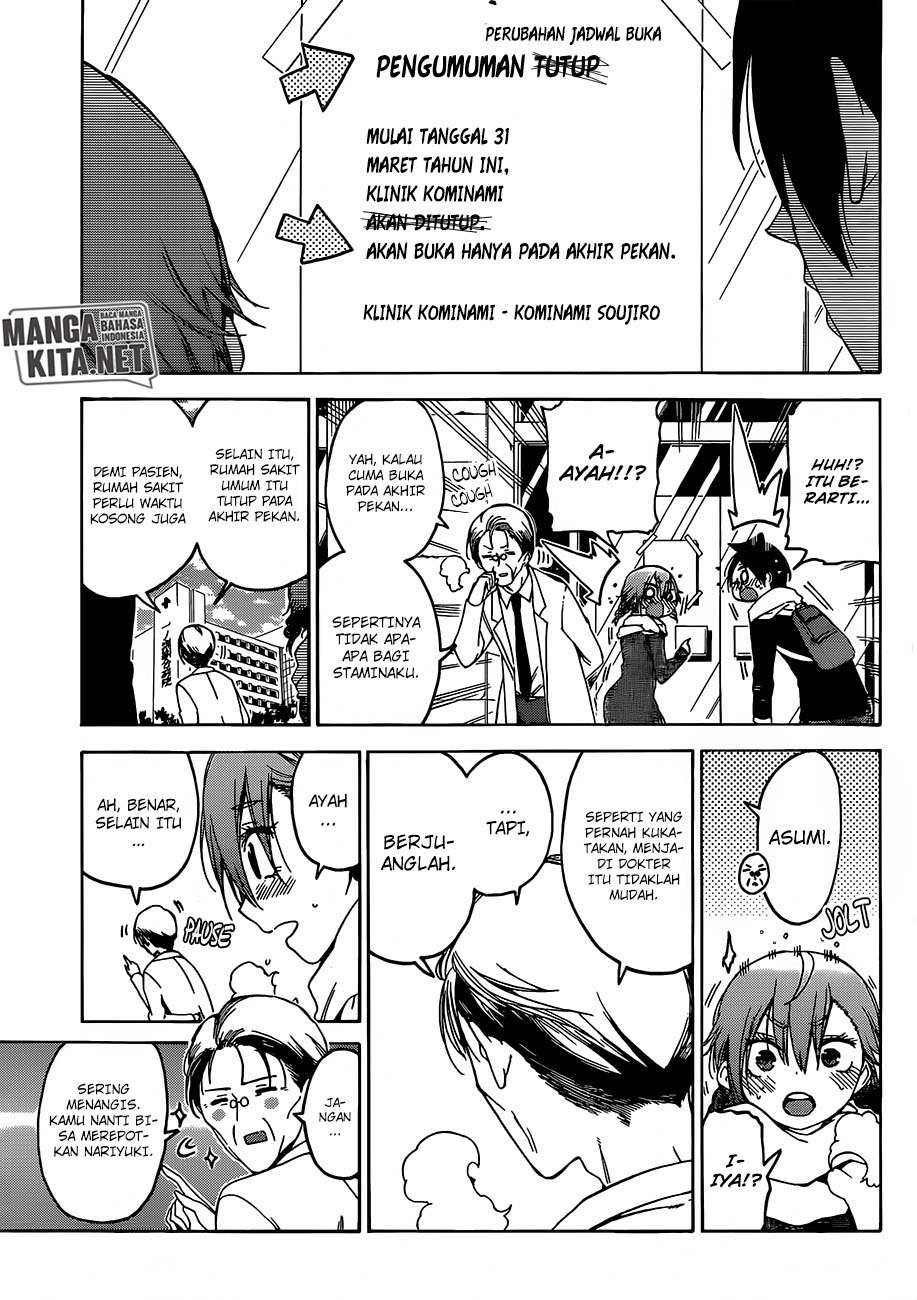 Bokutachi wa Benkyou ga Dekinai Chapter 110 Gambar 18