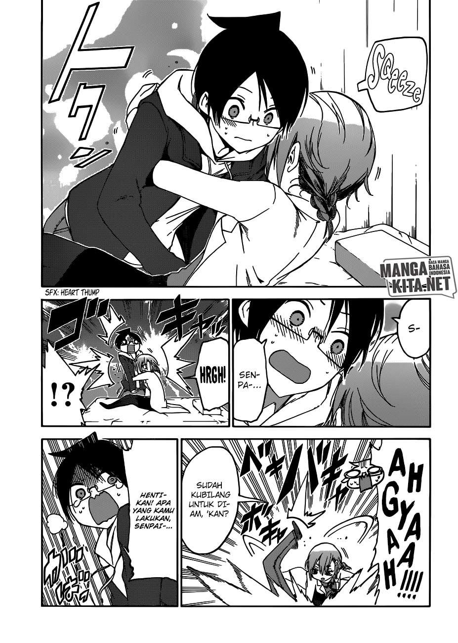 Bokutachi wa Benkyou ga Dekinai Chapter 110 Gambar 6