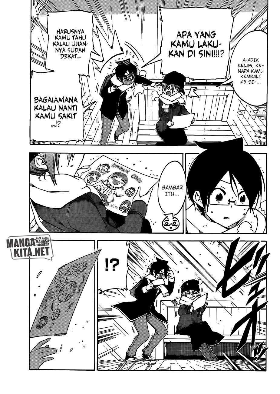 Bokutachi wa Benkyou ga Dekinai Chapter 108 Gambar 8