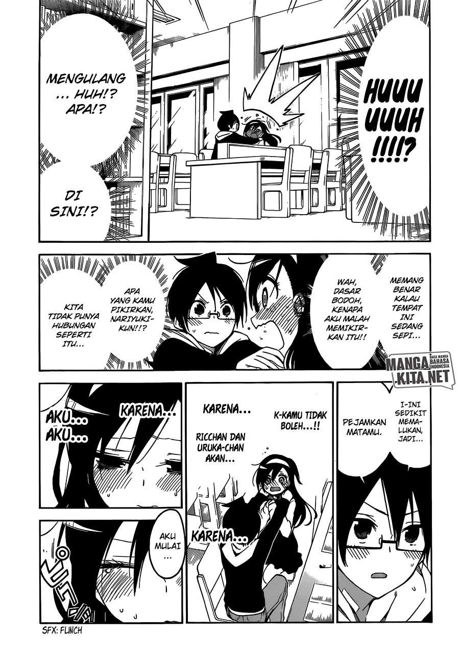 Bokutachi wa Benkyou ga Dekinai Chapter 104 Gambar 16