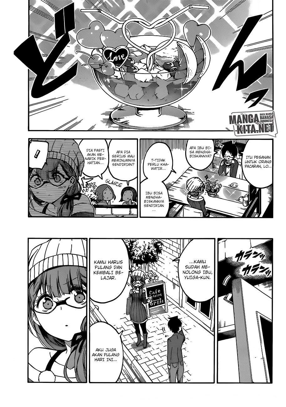 Bokutachi wa Benkyou ga Dekinai Chapter 100 Gambar 10
