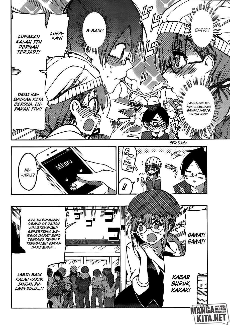 Bokutachi wa Benkyou ga Dekinai Chapter 100 Gambar 11