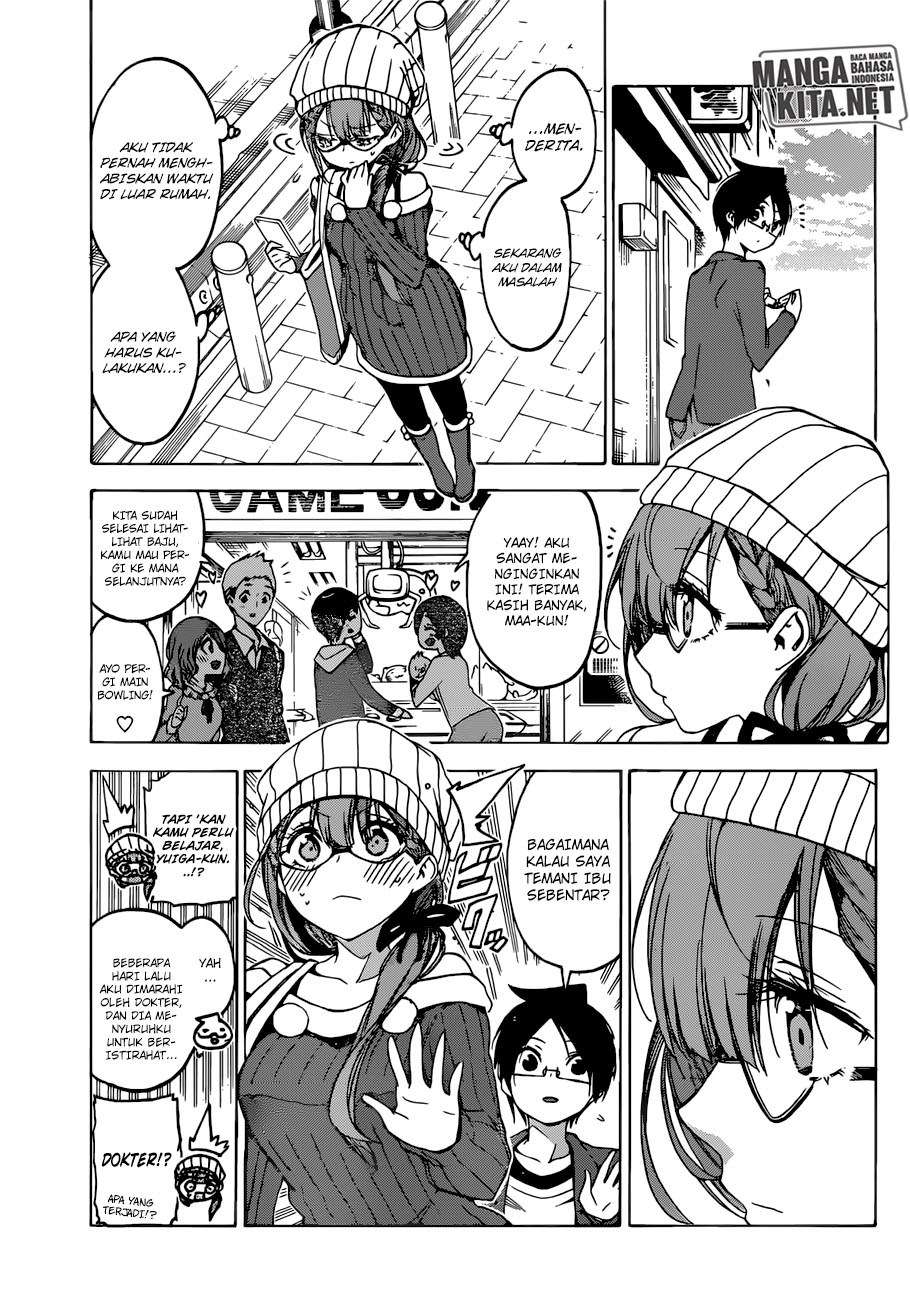 Bokutachi wa Benkyou ga Dekinai Chapter 100 Gambar 12