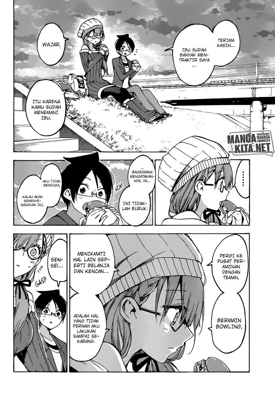 Bokutachi wa Benkyou ga Dekinai Chapter 100 Gambar 15