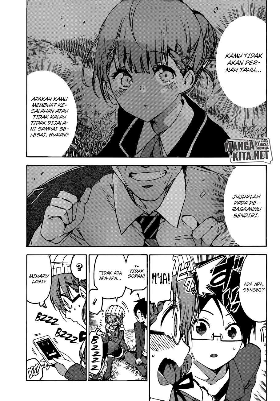 Bokutachi wa Benkyou ga Dekinai Chapter 100 Gambar 18