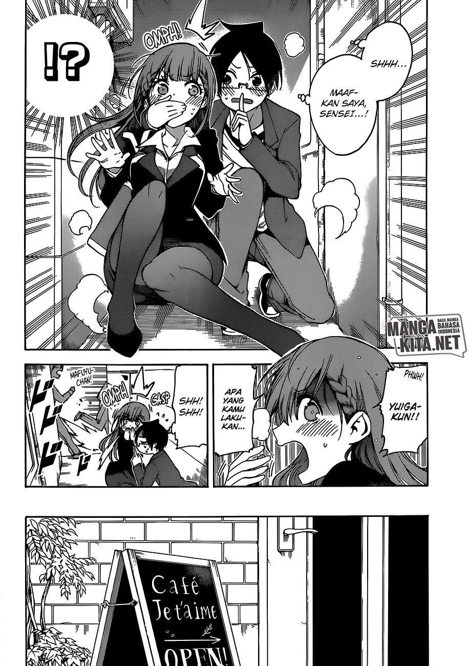 Bokutachi wa Benkyou ga Dekinai Chapter 100 Gambar 7