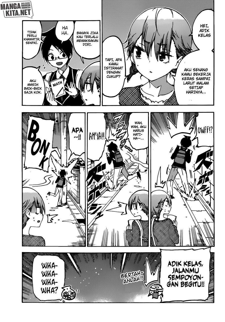 Bokutachi wa Benkyou ga Dekinai Chapter 99 Gambar 4