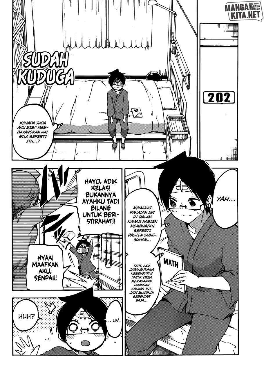 Bokutachi wa Benkyou ga Dekinai Chapter 99 Gambar 7