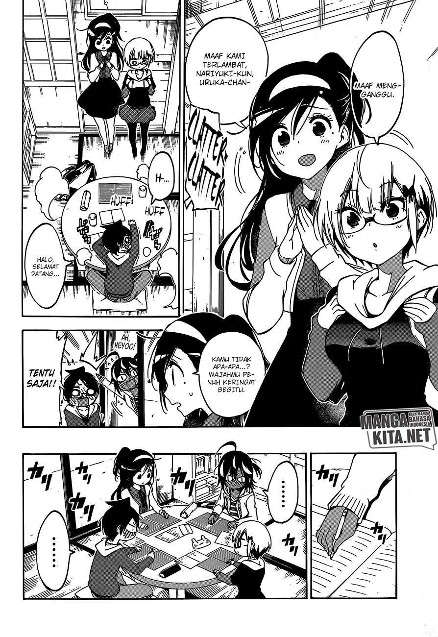 Bokutachi wa Benkyou ga Dekinai Chapter 98 Gambar 13