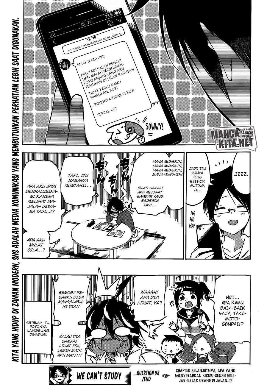 Bokutachi wa Benkyou ga Dekinai Chapter 98 Gambar 22