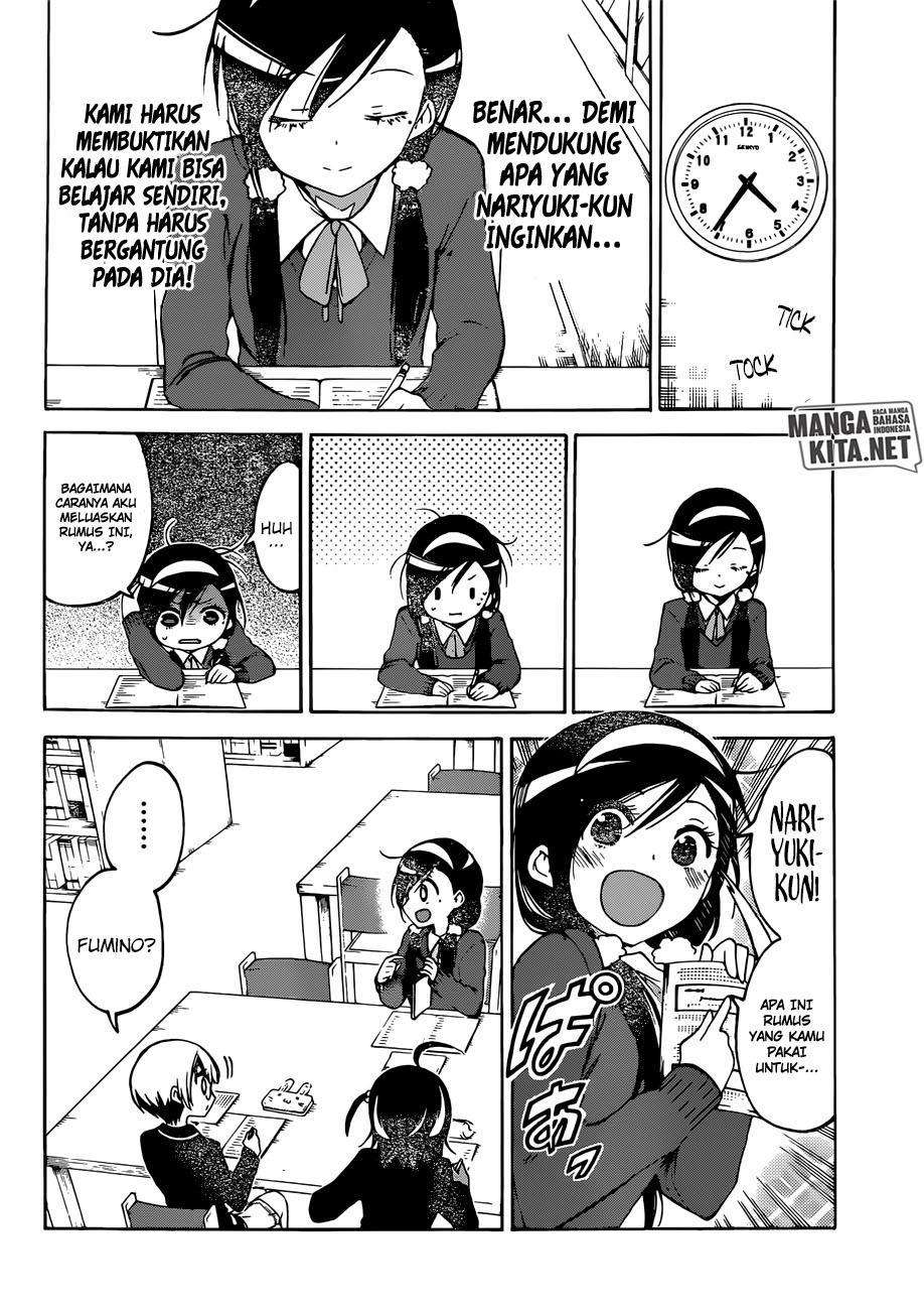 Bokutachi wa Benkyou ga Dekinai Chapter 97 Gambar 11