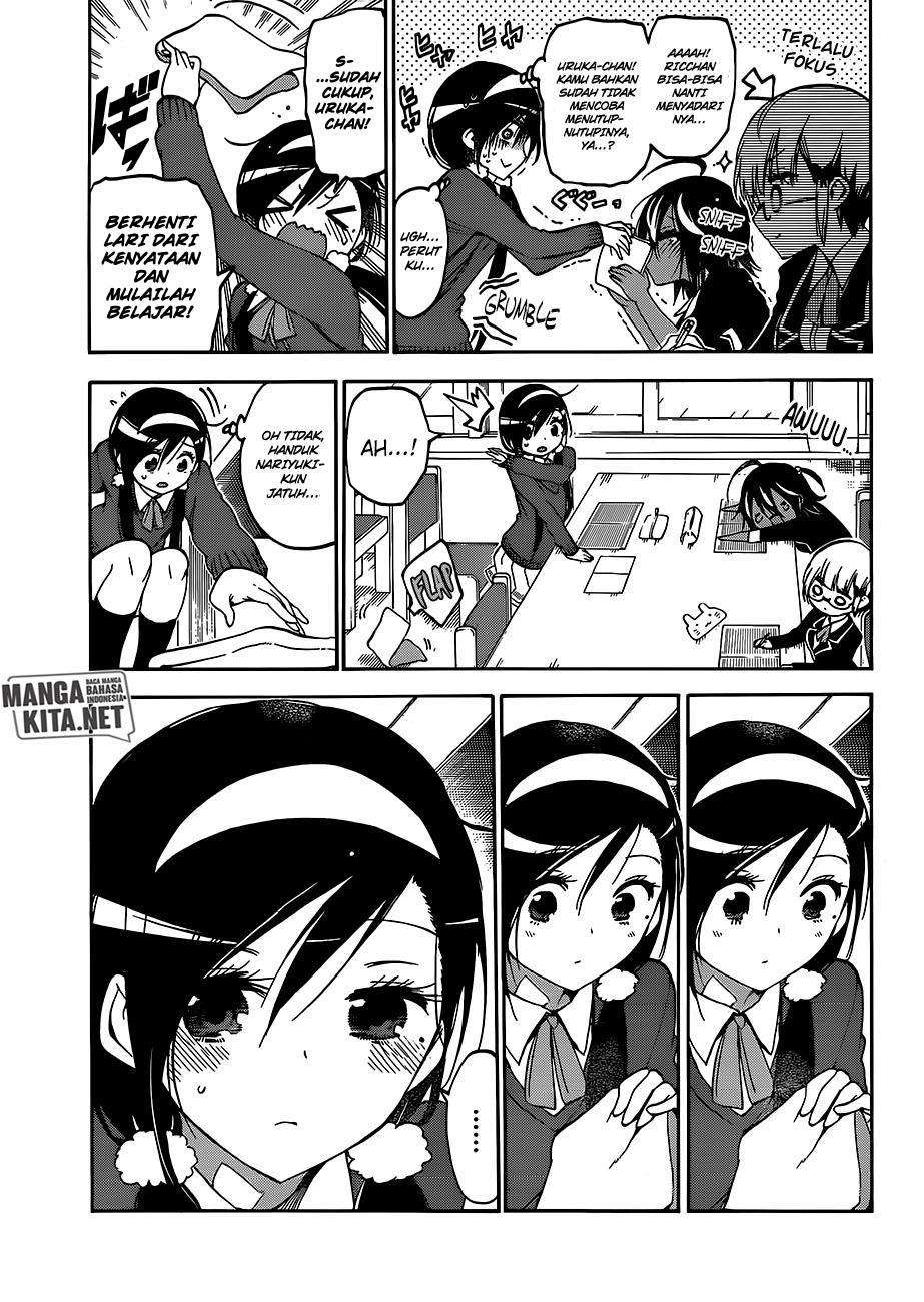 Bokutachi wa Benkyou ga Dekinai Chapter 97 Gambar 14