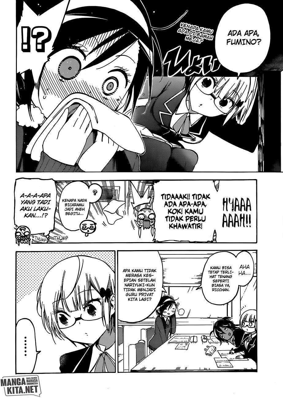 Bokutachi wa Benkyou ga Dekinai Chapter 97 Gambar 15