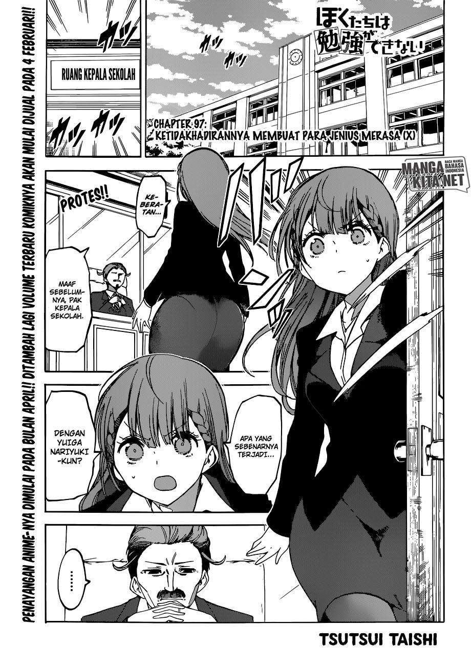 Baca  Bokutachi wa Benkyou ga Dekinai Chapter 97 Gambar 2