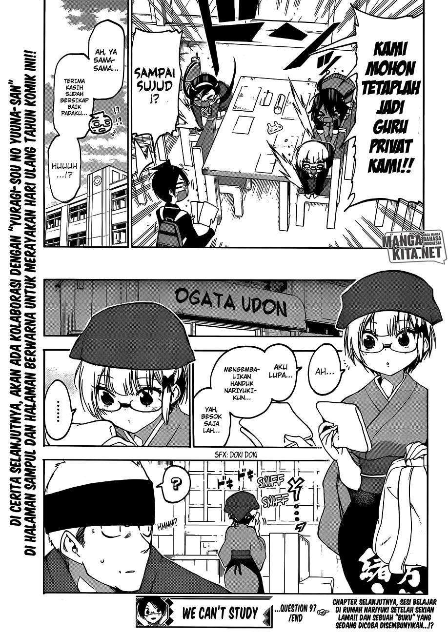 Bokutachi wa Benkyou ga Dekinai Chapter 97 Gambar 20