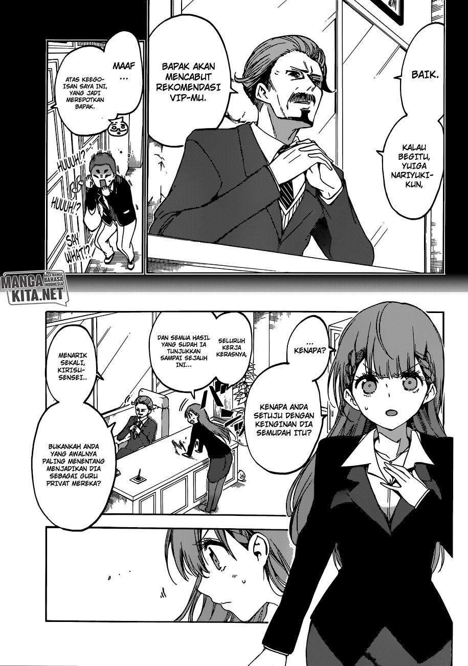 Bokutachi wa Benkyou ga Dekinai Chapter 97 Gambar 4