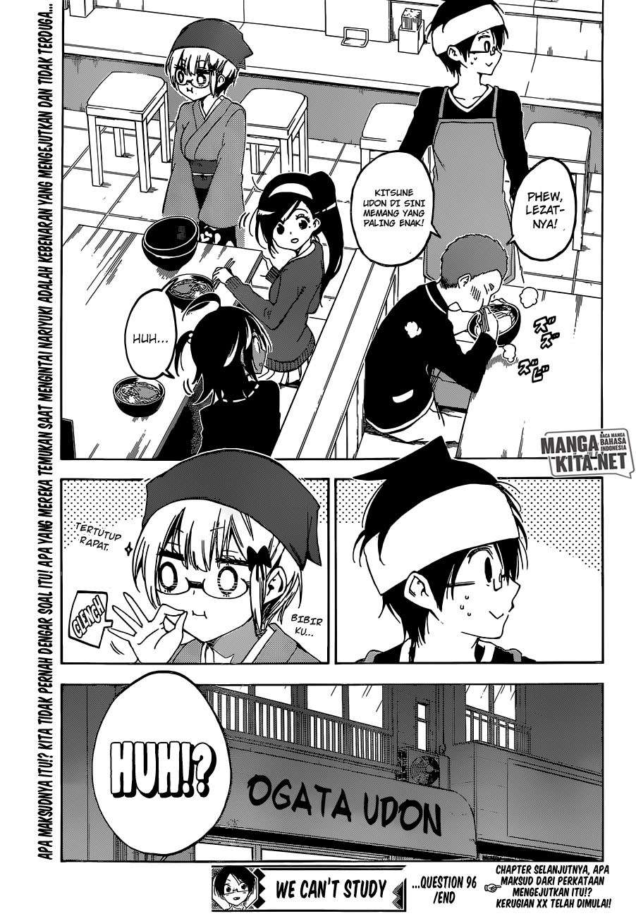 Bokutachi wa Benkyou ga Dekinai Chapter 96 Gambar 20