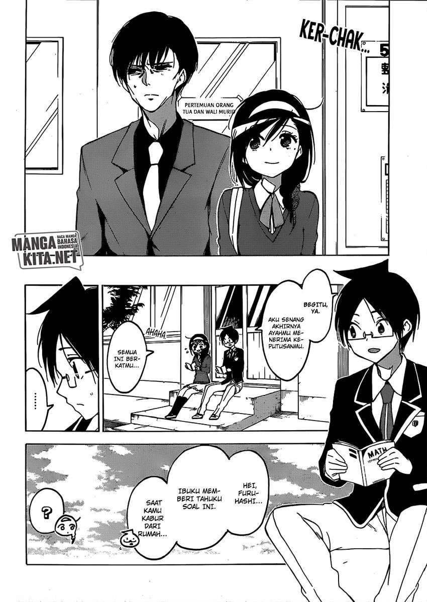 Bokutachi wa Benkyou ga Dekinai Chapter 89 Gambar 17
