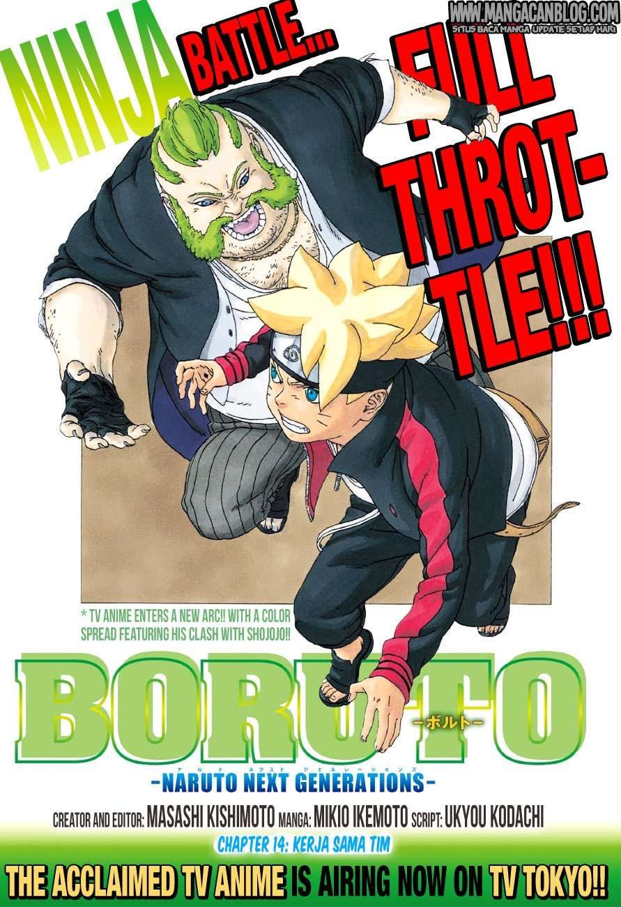 Baca Komik Boruto Chapter 14 Gambar 1
