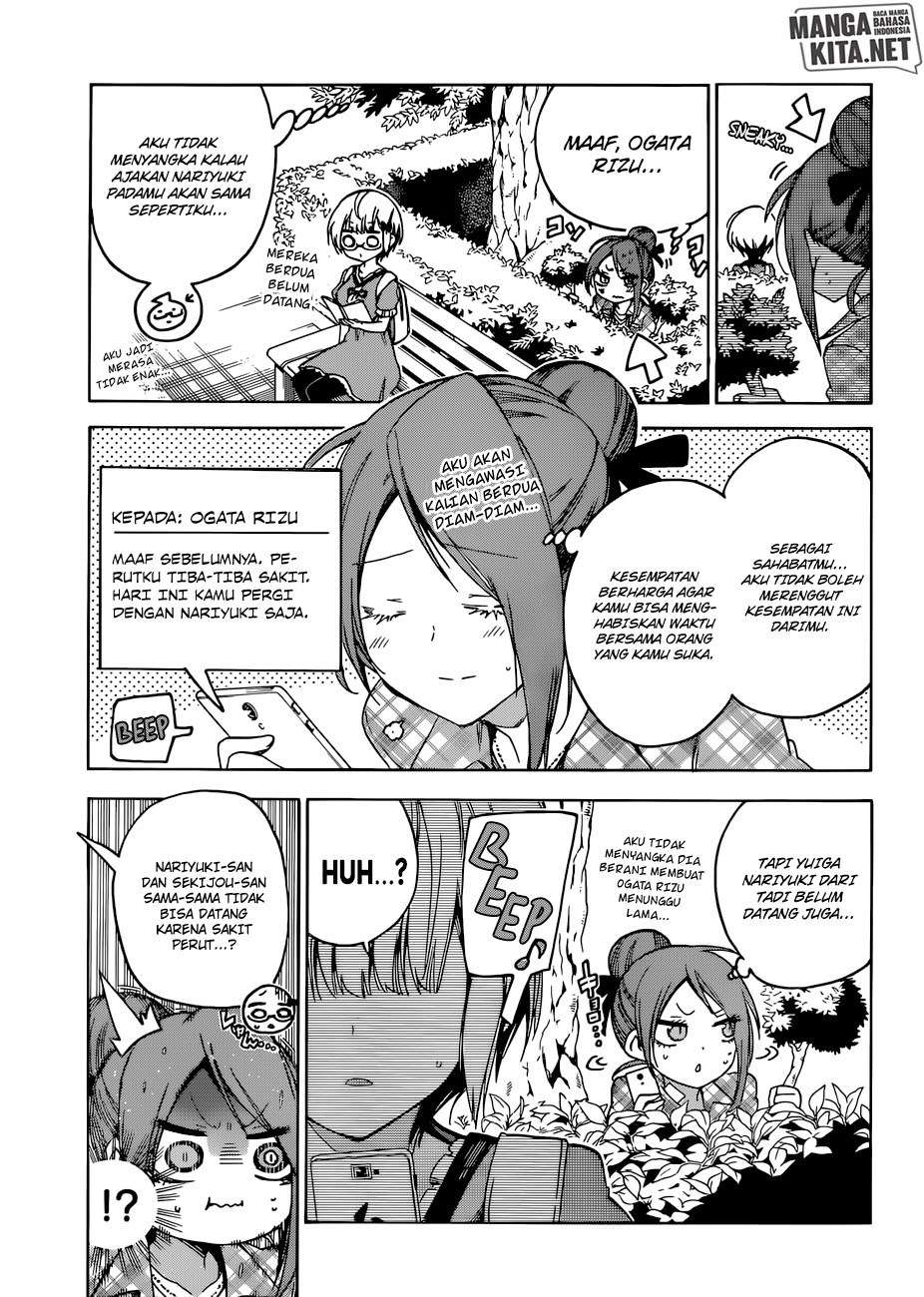 Bokutachi wa Benkyou ga Dekinai Chapter 81 Gambar 4