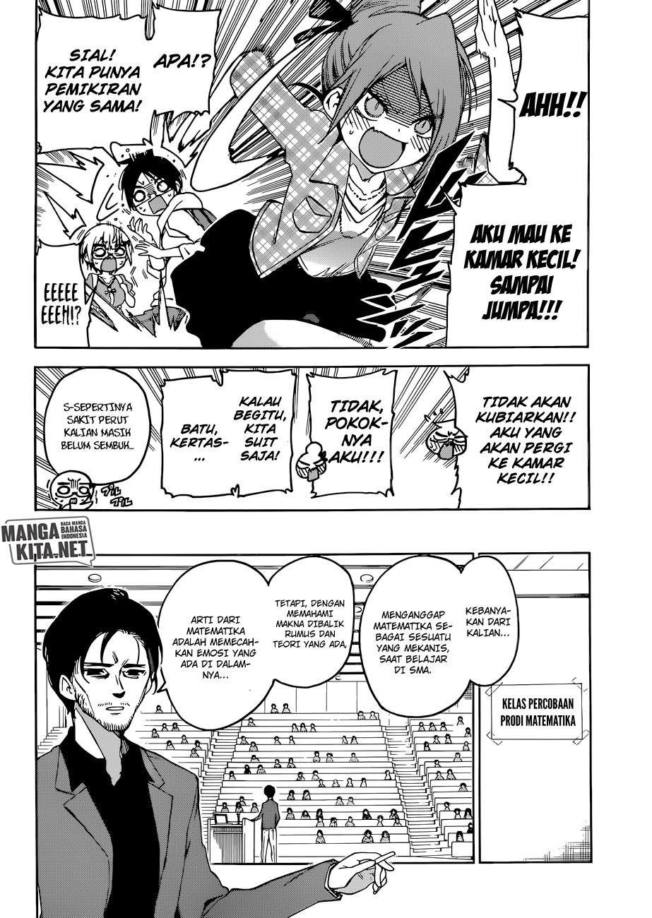 Bokutachi wa Benkyou ga Dekinai Chapter 81 Gambar 7