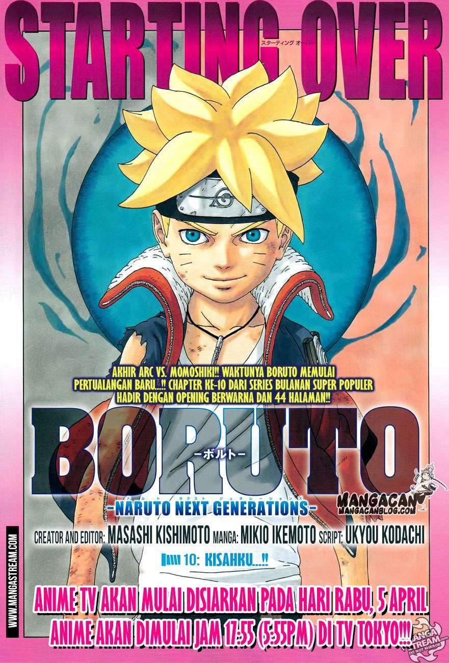 Baca Komik Boruto Chapter 10 Gambar 1
