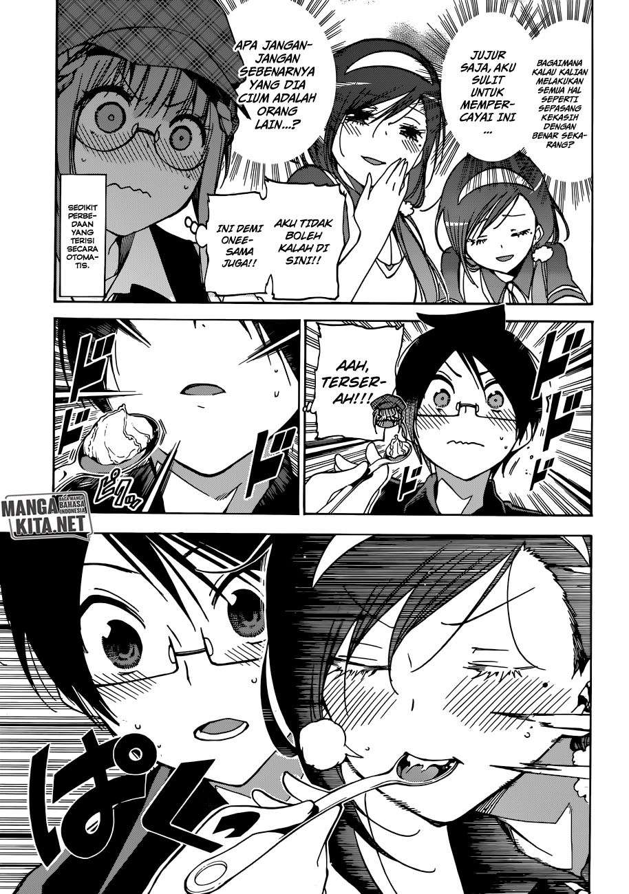 Bokutachi wa Benkyou ga Dekinai Chapter 73 Gambar 16