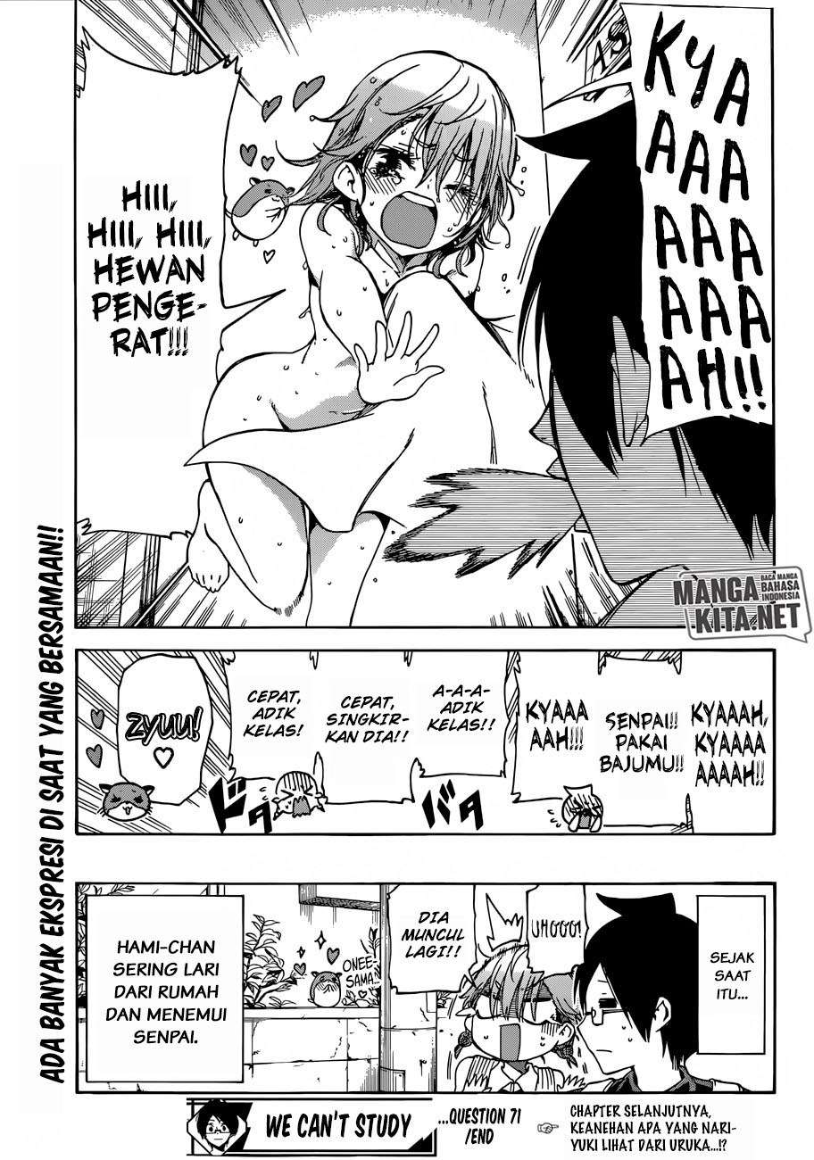 Bokutachi wa Benkyou ga Dekinai Chapter 71 Gambar 20
